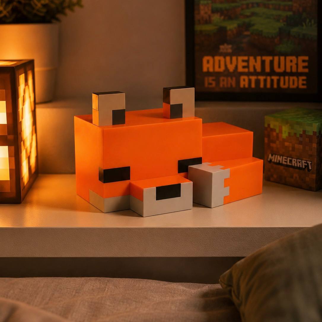 Lampara Zorro De Minecraft