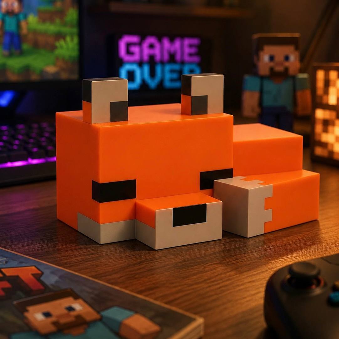 Lampara Zorro De Minecraft